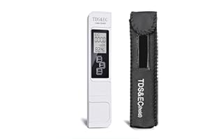 Yuentoen Tds Meter Digital Water Tester,TDS Tester 3-in-1 TDS EC & Temperature Meter Ultrahigh Accuracy Digital Water Quality