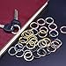 Sunmns 1 Inch Flat Key Chain Ring Metal Split Keychain Keyrings for Car Home Keys Organization, Arts Crafts, Lanyards, 36 Pieces