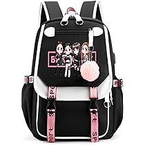 Amazon.com: CUSALBOY Kpop Backpack Lisa Rose JISOO Jennie