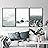 signwin 3 Piece Framed Canvas Wall Art Seascape Canvas Prints Home Artwork Decoration for Living Room,Bedroom - 16"x24"x3 Panels