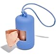 Yizepet Dog Poop Bag Holder With Leakproof Bags - Attaches To Leash, Refillable & Durable