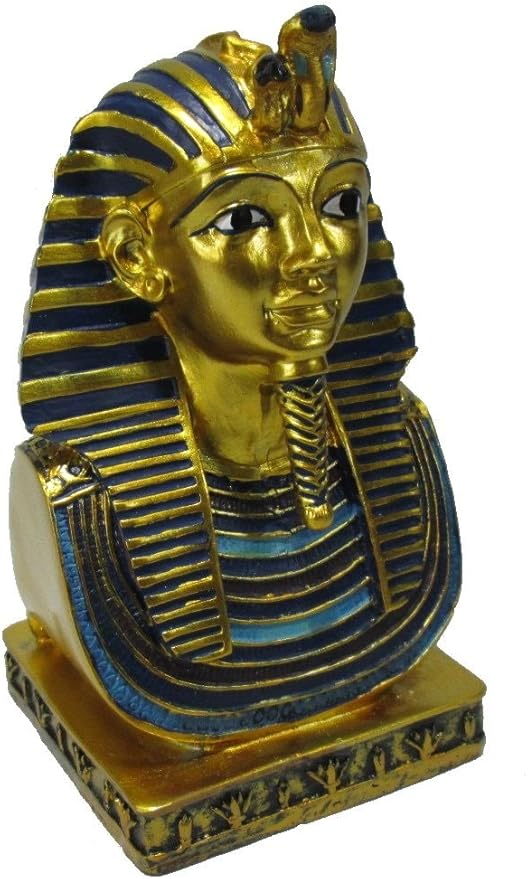 Amazon 煌めく 古代 エジプト ファラオ像 個性的な オブジェ 置物 オブジェ オンライン通販