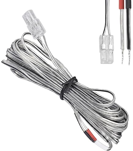 Câbles D'enceintes 2x 3m Meter Speaker Cable Sound Wire Cord Red Gray