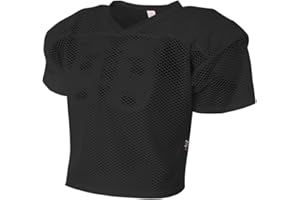 A4 Sportswear Football Porthole Youth & Adult Practice Jersey with or Without Shoulder Pads