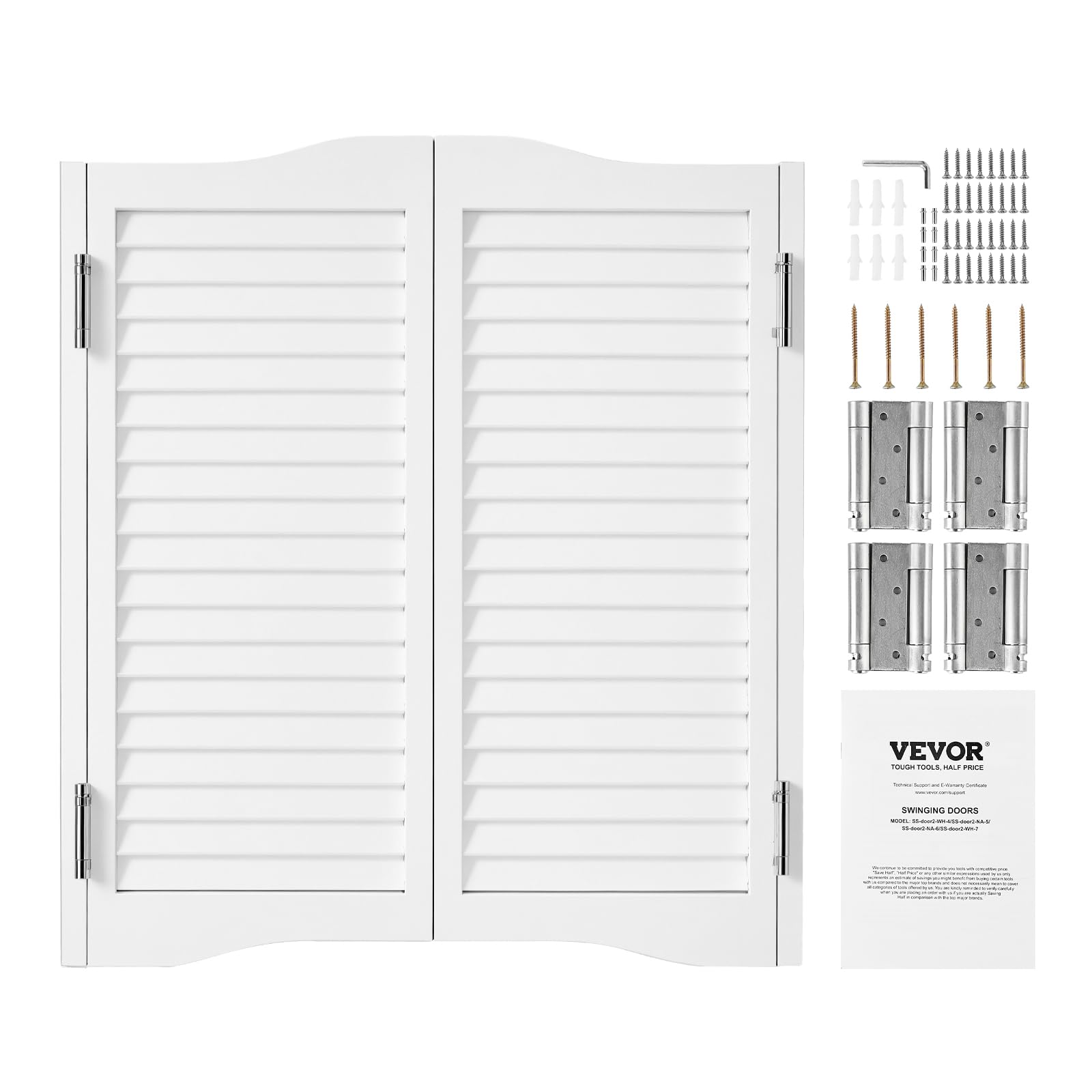 VEVOR Double Saloon Swinging Doors, 32" W x 36" H
