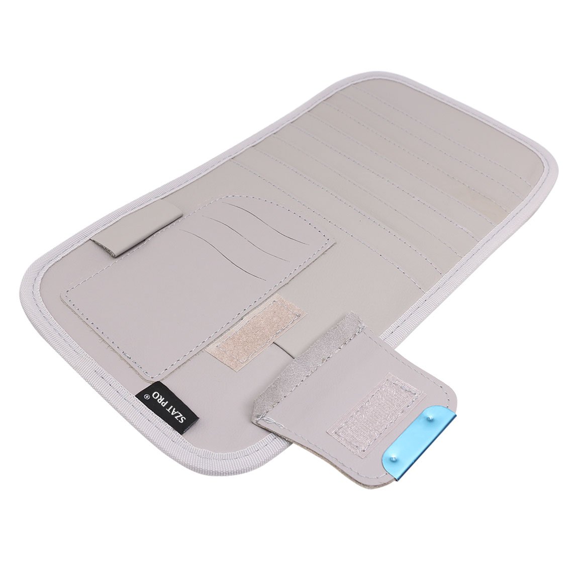 楽天ランキング1位 グレー 車サンバイザーcdホルダーオーガナイザーケースストレージクリップ Cdban Huis グレー グレー B07cgnsq52 カーナビ Jurnal Ulb Ac Id
