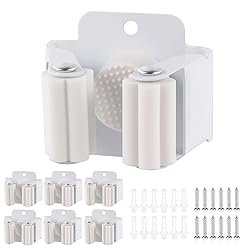 Verdenu 6 Pack Broom Holder Wall Mount, Mop and