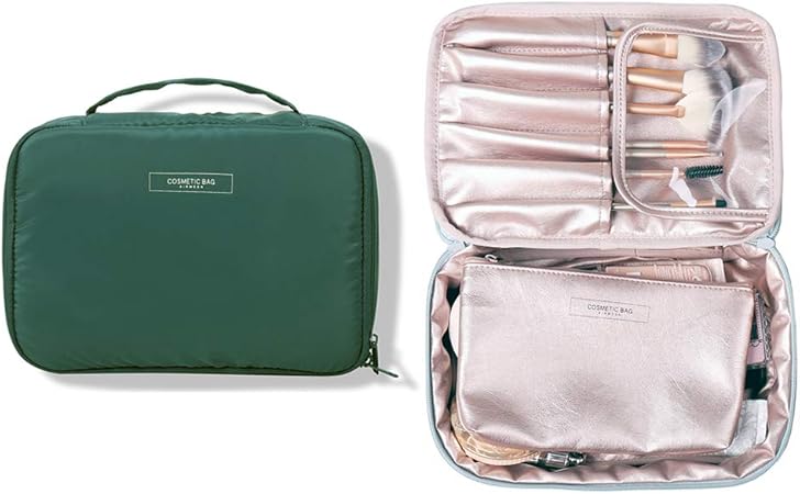 Amazon Botta Design 高品質 化粧ポーチ トイレタリーバッグ コスメポーチ 高密度引き裂き防止素材 撥水加工裏面 洗いやすい 化粧道具収納 ファスナーポーチ バッグインバッグ付き トラベル 旅行 出張用 緑色 Botta Design 化粧ポーチ 通販 Amazon Botta Design 高品質 化粧ポーチ トイレタリーバッグ コスメポーチ 高密度引き裂き防止素材 撥水加工裏面 洗いやすい 化粧道具収納 ファスナーポーチ バッグインバッグ付き トラベル 旅行 出張用 緑色 Botta Design 化粧ポーチ 通販