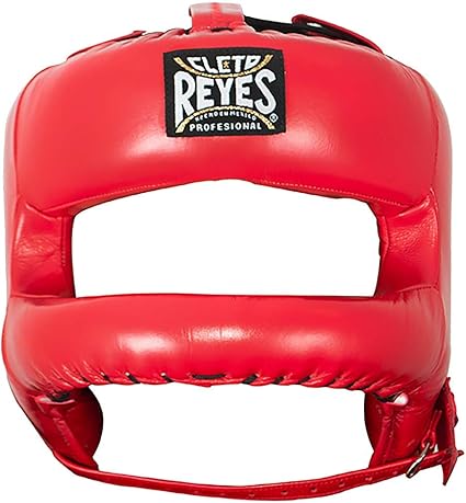 Amazon Com Cleto Reyes Redesigned Face Bar Headgear Unisex Classic Red Sports Outdoors