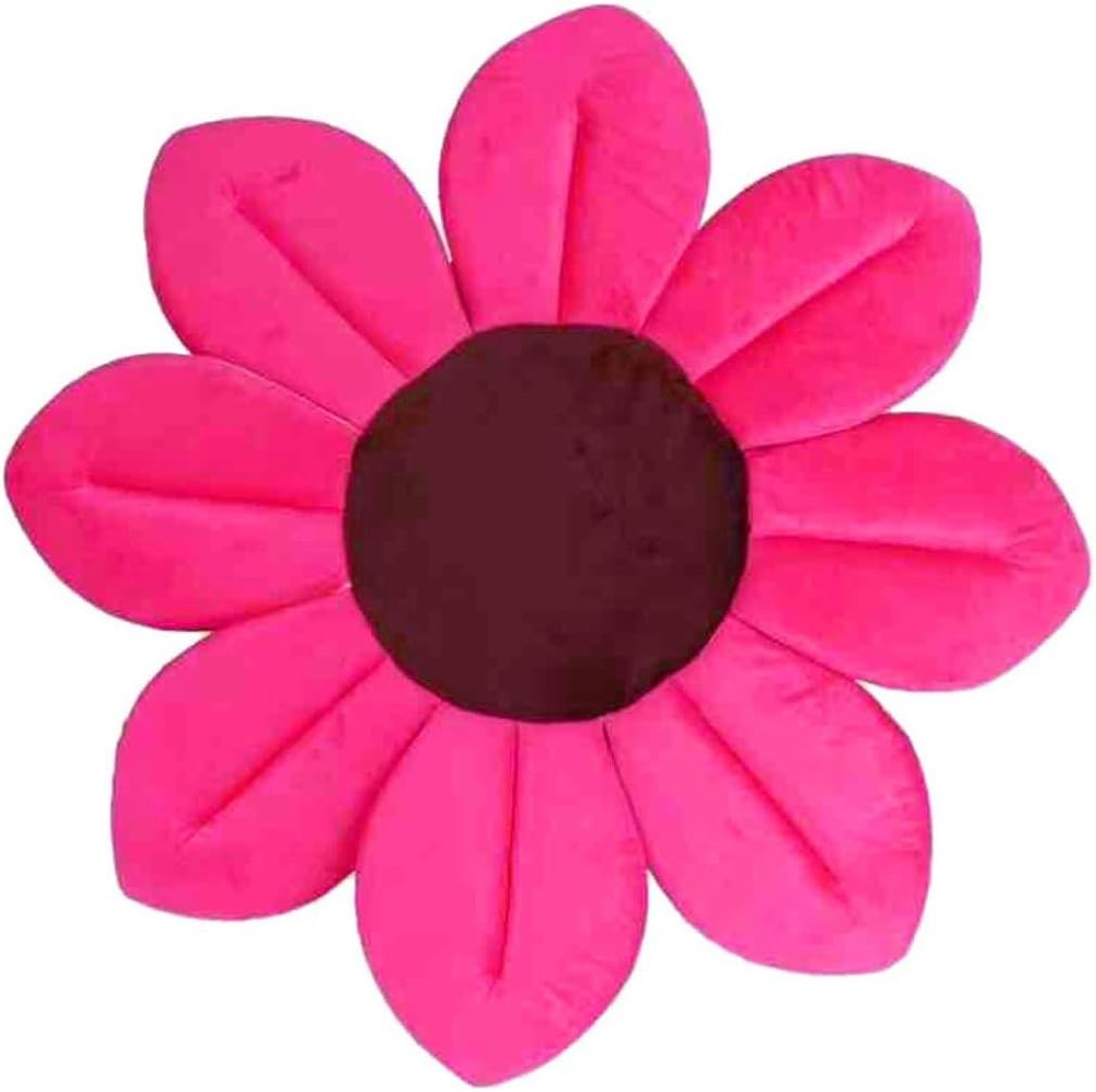 Orange Baignoire Covermason Bebe Coton Tapis De Bain Fleur De Lotus Evier Insert Coussin De Bain Flottant Support Taie Doreiller Safty Tapis De Bain Tapis De Jeu Pour Nouveau Ne Toilette De Bebe