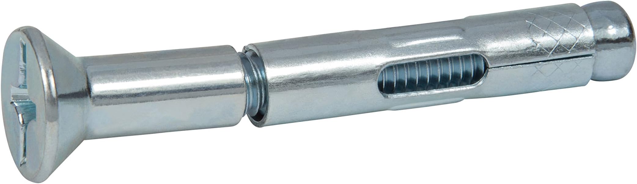 CONFAST 3/8" x 5" Flat Phillips Sleeve Anchor Zinc Plated (50 per Box)