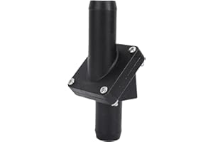 Inline Check Valve, 1 Inch Universal Non Return Valve with ABS Construction for RV Yacht Sump Pump and Marine Bilge Pumps