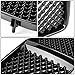 Compatible with 06-10 Dodge Charger ABS Plastic Sport Mesh Front Bumper Grille (Black) - 1st Gen LX
