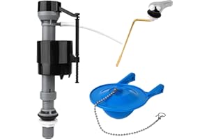Universal Toilet Flusher Replacement Kit Toilet Flush Flapper Repair Kit Include Toilets Fill Valve Replacement 3 Inch Low Fl