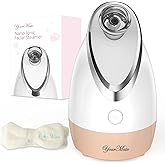 YourMate Facial Steamer Nano Ionic Face Steamer, Adjustable Nozzle with Aromatherapy Warm Mist for Sinuses Moisturizing Unclogs Pores, Facial Vaporizador