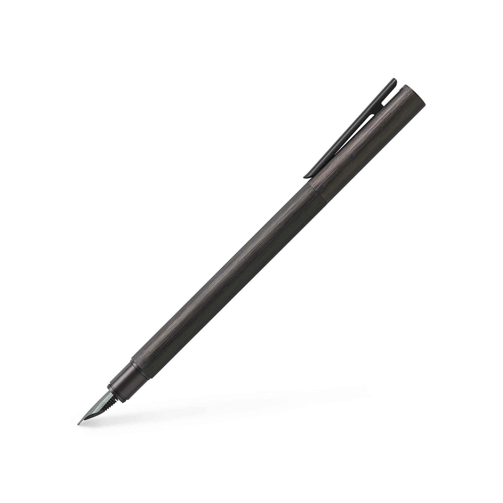 Faber-Castell Neo Slim Auminium EF Fountain Pen - Gun Metal