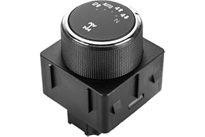 YOLLKY 4WD Four Wheel Drive Switch Transfer Case Selector Switch - Compatible Chevrolet Avalanche/Silverado 1500 / Silverado 2500 / Silverado 3500 / Suburban - Replace Part 25878425
