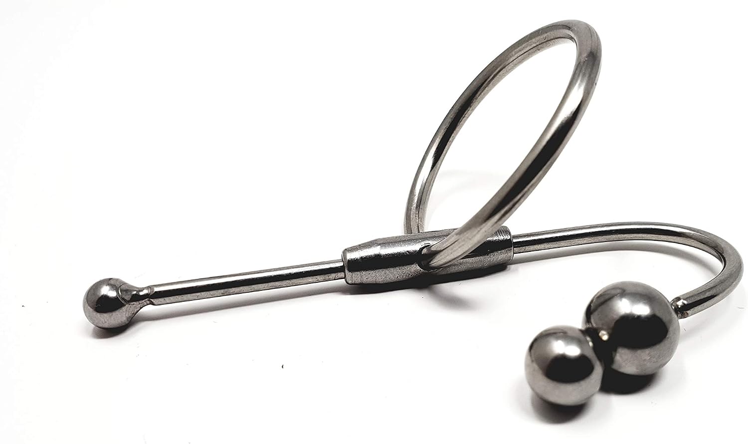 The Bondage Locker Penis Plug with Glans Ring and Sperm Stopper, 35 mm - Image 4