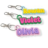 Custom Name Keychain – Bold Readable
