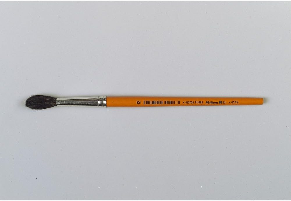 Pelikan Haarpinsel Sorte 23, Gr. 12, stumpfer Holzstiel