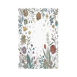 OILbiexn Light Switch Cover Boho Colorful Florals