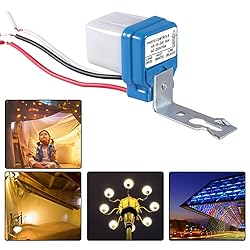 2 Pack - AC 220V 10A Automatic Auto On Off