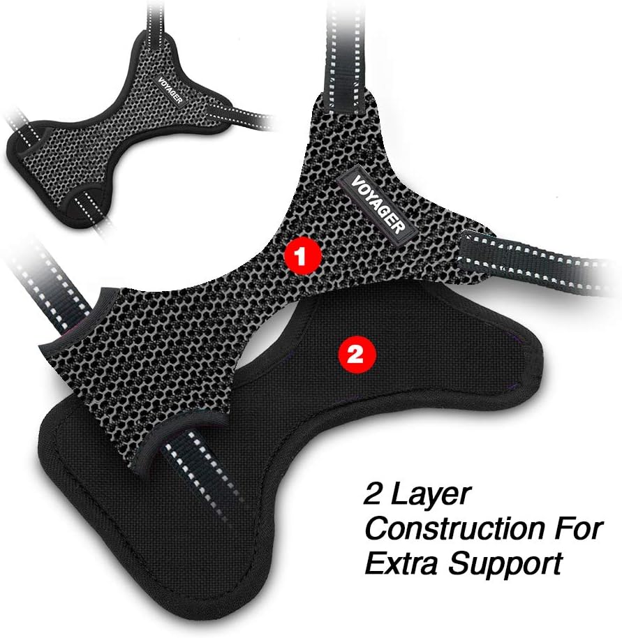 Voyager Adjustable Dog Harness with Reflective Stripes by Best Pet Supplies - Image 5