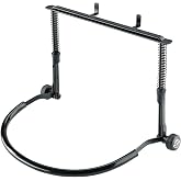 K&amp;M Konig &amp; Meyer 16415.000.55 Harmonica Holder - Industry Standard - Hands Free Harp Neck Brace - Sturdy Adjustable Frame - Professional Grade for all Musicians - German Made - Black