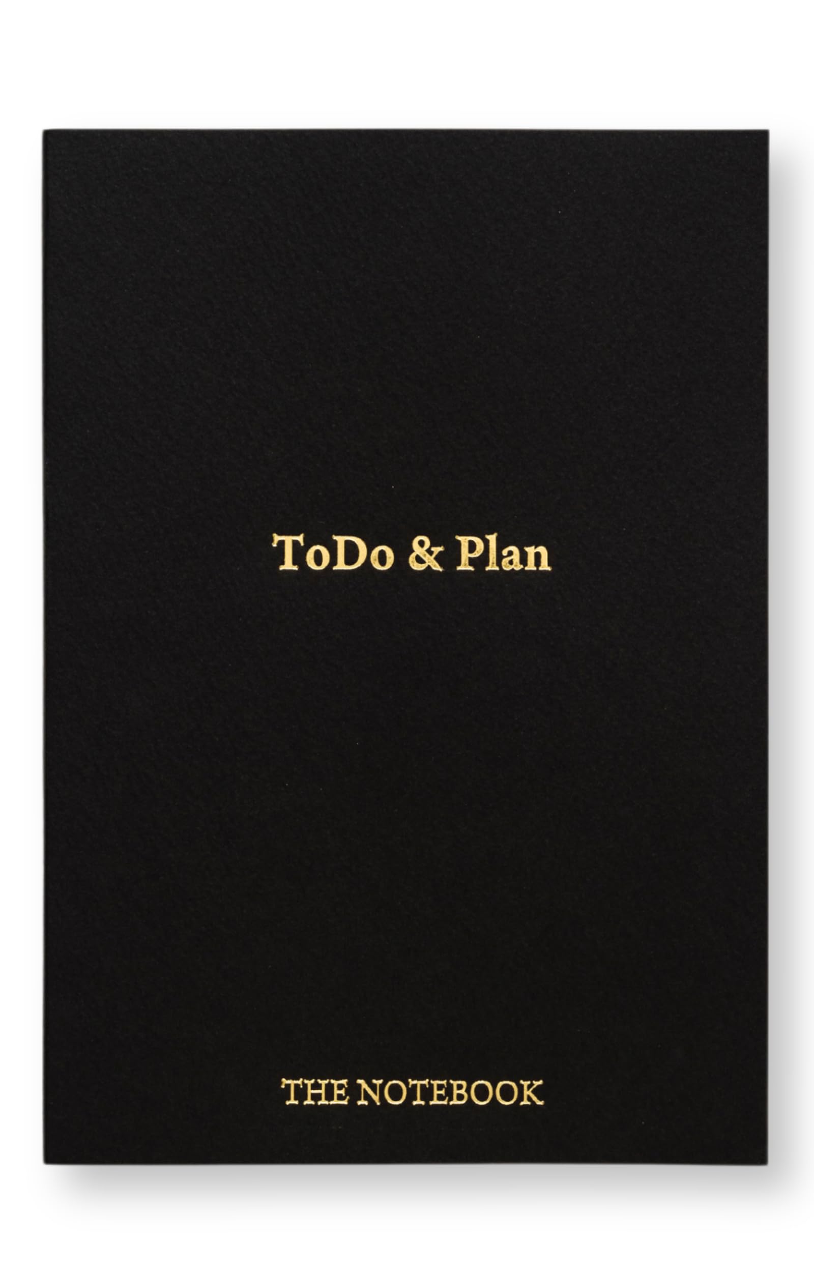 タスク管理ノート A5 ToDoリスト 128ページ (60日分) スケジュール タスク管理の専門家監修 Todo&Plan (ブラック) の商品画像