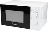 EMtronics 20L 700W Manual Microwave, 5 Power Levels, Timer & Light - White view 5