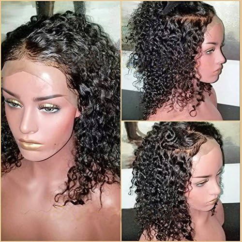 Thriving Hair Curly Wigs Full Lace Wigs for Black Women Lace Front Wigs Human Hair Full Lace Wig with Baby Hair(12inch-130%- Full Lace Wig)