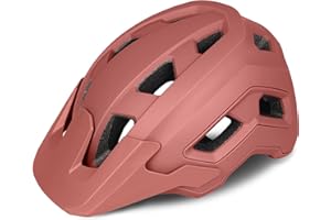 OUWOR Bike Helmet for Adult & Youth, Lightweight MTB Helmet with Adjustable Visor for Mountain/Road Cycling, 2 Sizes for Men Women Boys Girls