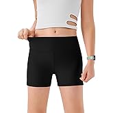 Seiciviy Girls Athletic Shorts Ball Sports Dance Yoga Short Bike Gym Teens Running Workout Seamless Shorts