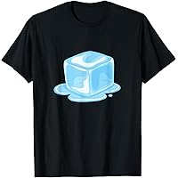 Amazon.com: Cute Ice Cube With Splashes For Positive People T