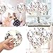 Confetti Balloons Round 15 Pack 12'' Silver & Gold Glitter Balloons for Wedding, Proposal, Birthday Party Decorations (Mouth Piece Included)