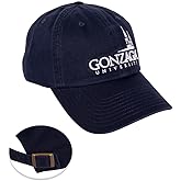 Desert Cactus Gonzaga University Baseball Hat Bulldogs GU Zags Brimmed Embroidered Hats Cap Adjustable Cloth Strap Adult (Style F) Blue