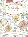 Painterly Days: The Flower Watercoloring Book for Adults by