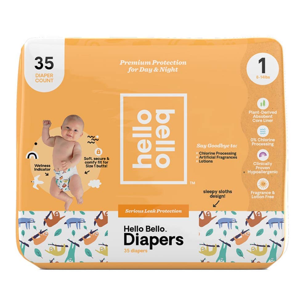 Buy Hello Bello Hello Bello Diapers Jumbo Pack Sleepy Sloths (Size 1