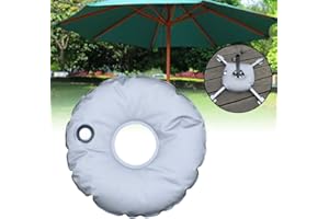 NINEFOX GEZICHTA Portable Foldable Round Water Weight Bag,Patio Beach Umbrella Base Waterproof Stand Flag Base Stand for Outdoor Indoor Umbrella Holder
