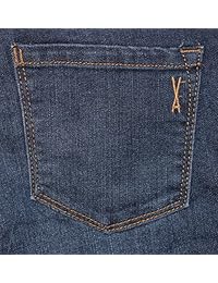 Vintage América Blues dama Bestie bordado vaquero corto