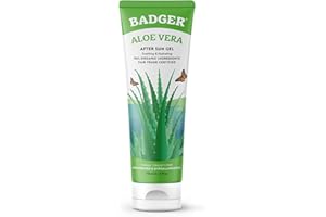 Badger 96% Pure Aloe Vera Moisturizing Gel, Unscented, 4 fl oz