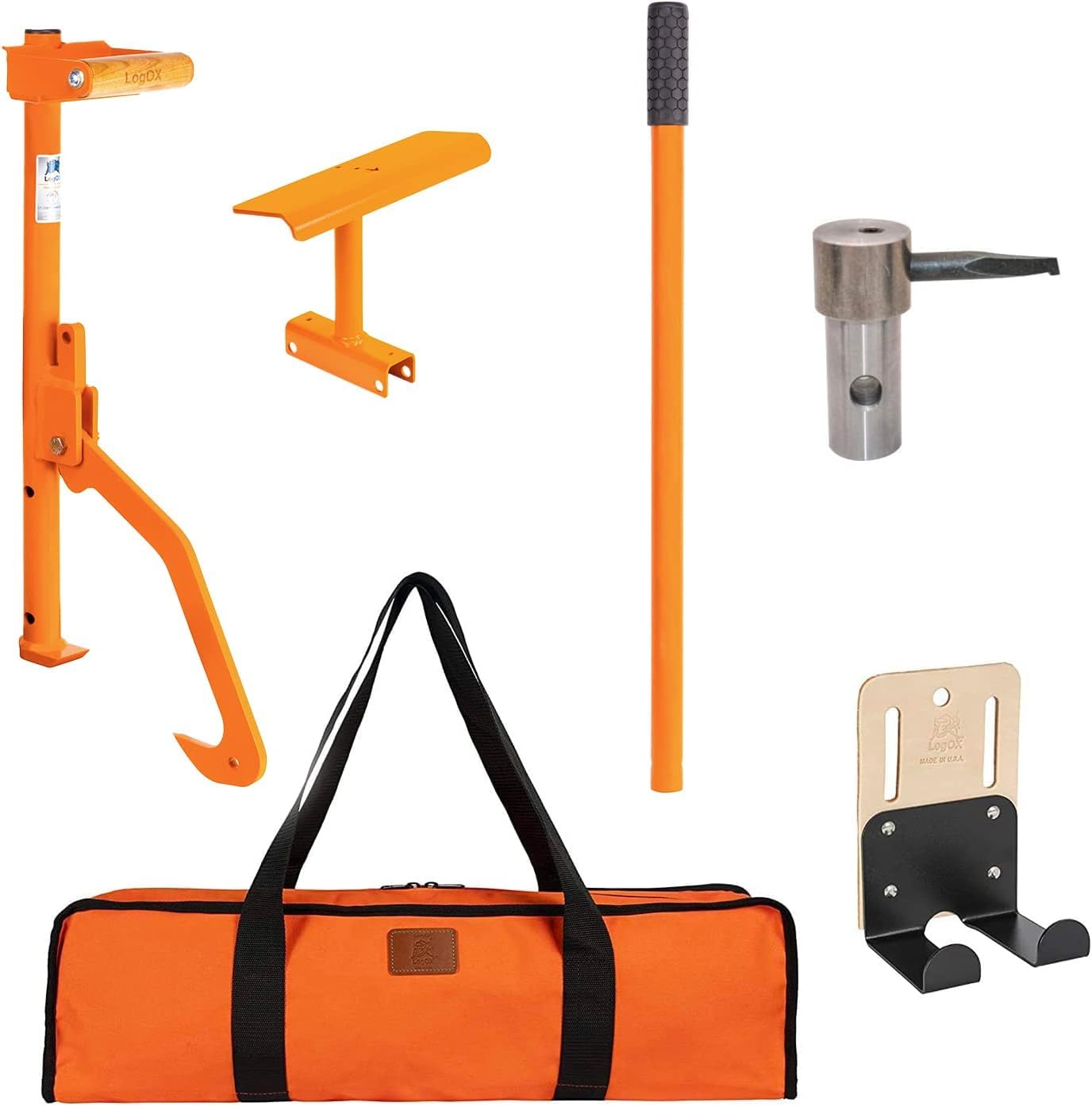 LogOX - Forester Package | Includes 3-in-1 Forestry Multitool, Hauler Holster, PickOX Pickaroon Attachment & CarryOX Bag