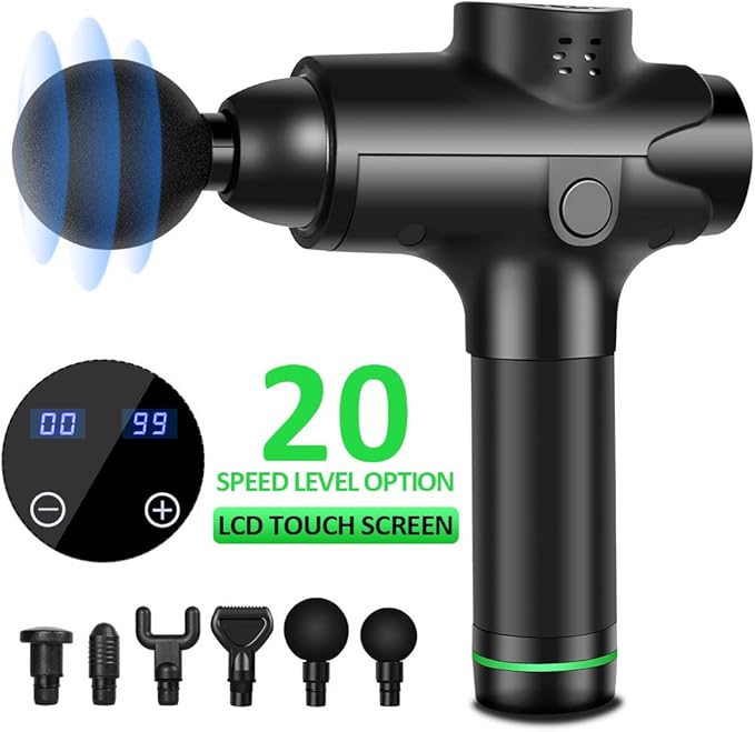 Beast Heated Massage Gun Handheld Portable Percussive Massage Device