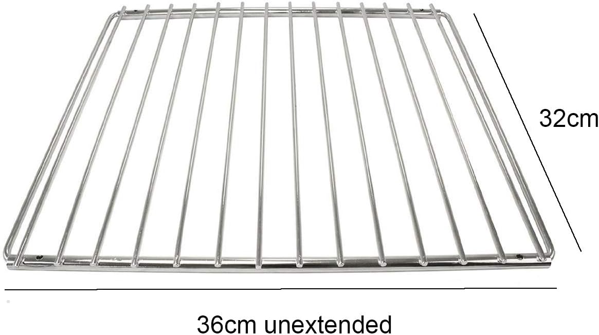 CookSpace Chrome Adjustable Universal Oven Shelves fit All Makes and Models of Oven, Cooker and Grill - Image 3