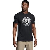 Born Primitive Men's American Original Tee | Cotton-Poly Blend Athletic Fit Training Short Sleeve T-Shirt with Chest Print