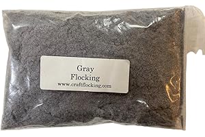 Generic Flocking Fibers 1 Ounce Package (Gray)