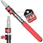 DIYSELF 3.5 FT Paint Roller Extension Pole, 1.5-3.5 Ft Telescoping Pole | Paint Roller Stick, Extension Pole for Painting, Te