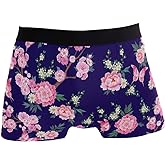 ZZKKO Stretchy Fashion Men's Underwear Boxer Briefs Breathable Summer Sports