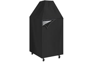 CATOTEL Kegerator Cover, Waterproof Keg Beer Cooler Cover 420D Oxford Protective Outdoor/Indoor Draft Beer Dispenser Dust Cover Fits 24.5 x 26.5 x 47 Inch