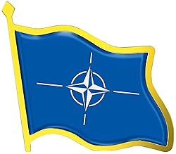 North Atlantic Treaty Organization Flag Lapel Pin